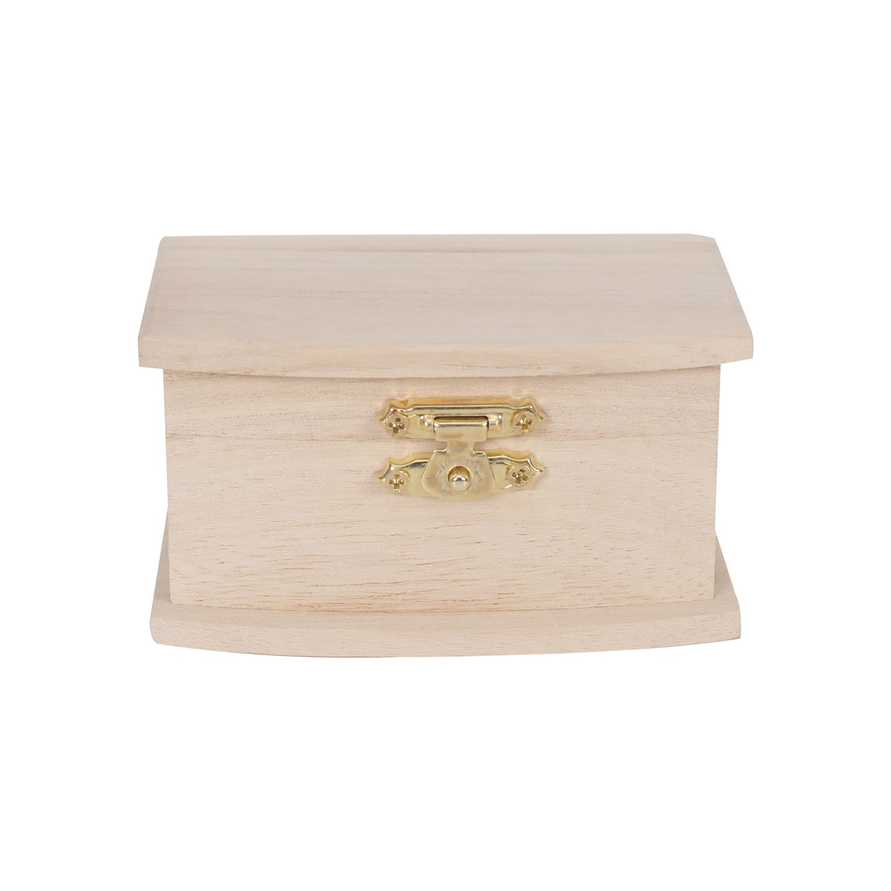 3.5&#x22; Wood Trinket Box by Make Market&#xAE;